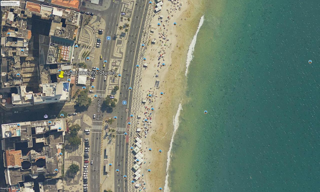 Apt Studio Frente A Praia De Copacabana Rio de Janeiro Dış mekan fotoğraf